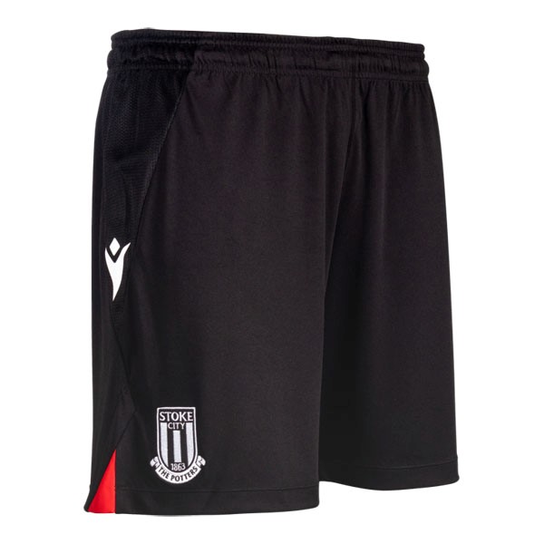 Pantalones Stoke City Replica Segunda Ropa 2022/23 Negro